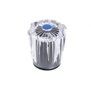 Kristály gomb 1/2″ kék, Ricnis