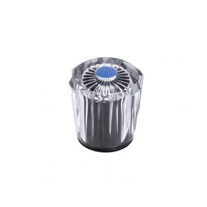 Kristály gomb 3/8″ kék